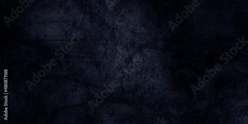 Black wrinkle recycle paper background texture. dark abstract the old grunge wall for background