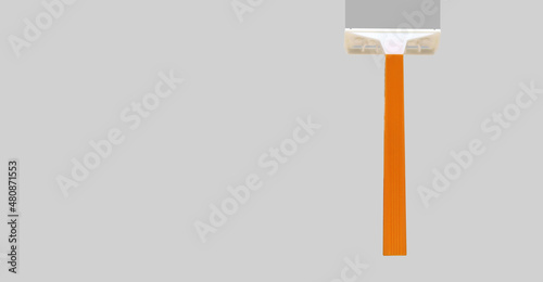 Plastic disposable shaving machine.