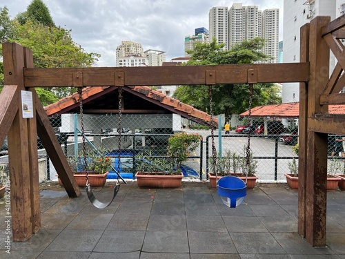 Wallpaper Mural playground in the park Torontodigital.ca