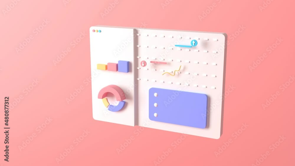 Data analytics, dashboard and business finance report. investment or website SEO screen PC Web. Online marketing, financial report chart, data analysis and web development concept. 3d rendering Data analytics, dashboard and business finance report. investment or website SEO screen PC Web. Online marketing, financial report chart, data analysis and web development concept. 3d rendering