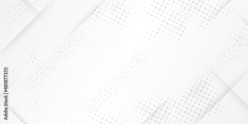 Vector white abstract elegant modern background. White and gray gradient design style. 