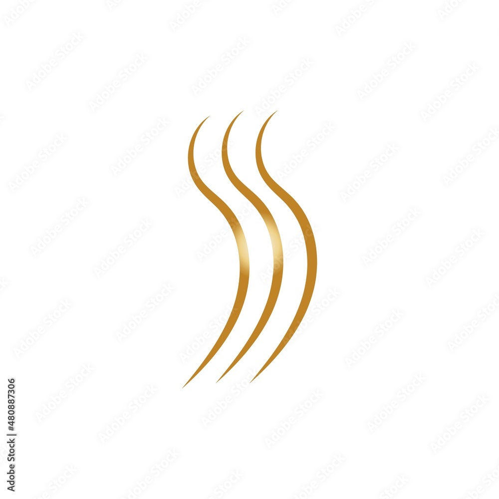 hair wave woman logo vector illustration design hair wave woman logo vector illustration design