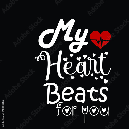 Happy Valentines Day T-shirt Design