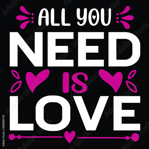 Happy Valentines Day T-shirt Design