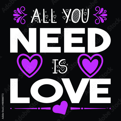 Happy Valentines Day T-shirt Design