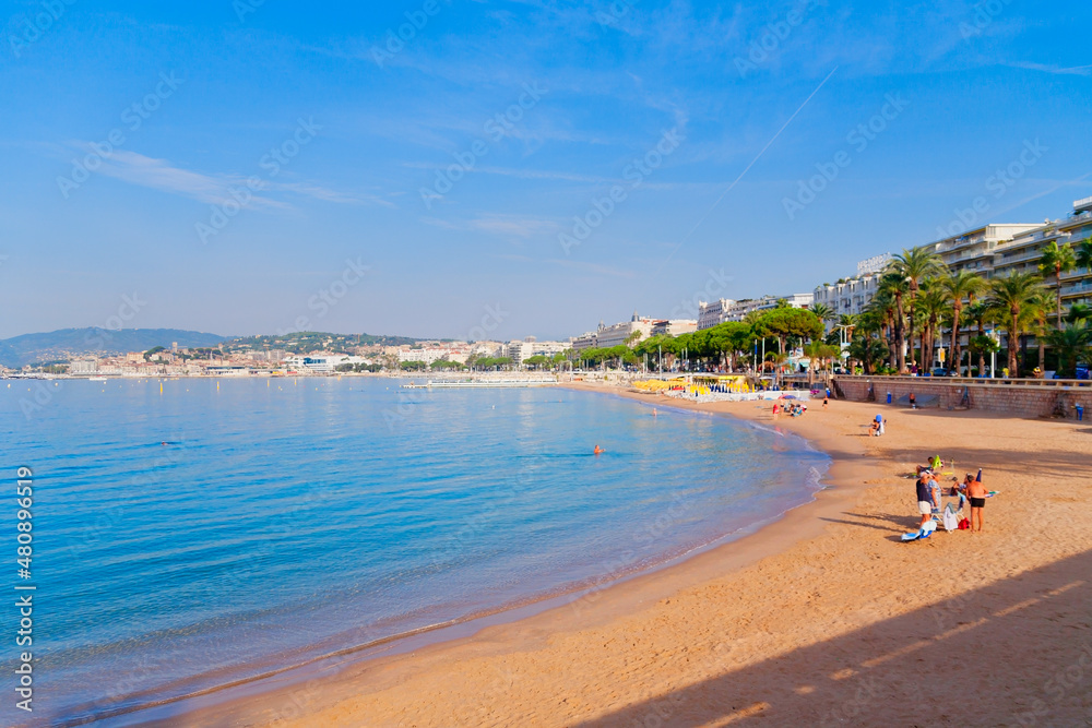 Cannes an der Côte d'Azur, Frankreich