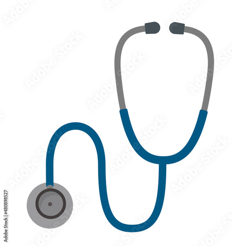 聴診器のイラスト（Stethoscope）