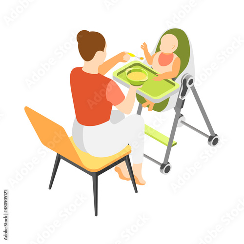 Baby Feeding Icon