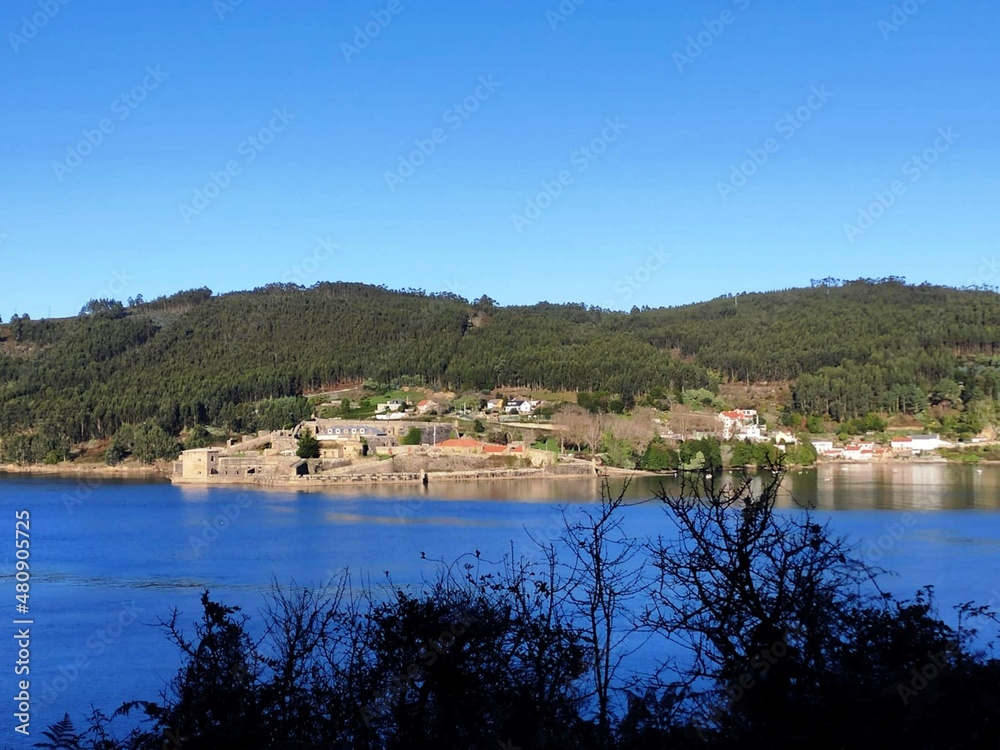 Boca de la ría de Ferrol, Galicia Boca de la ría de Ferrol, Galicia