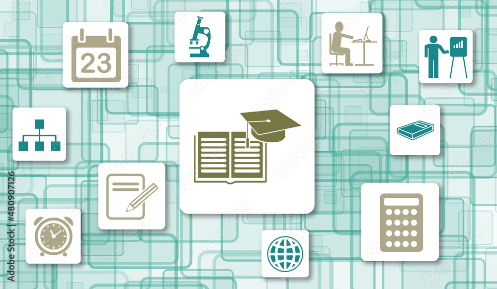 Fototapeta premium Concept of education