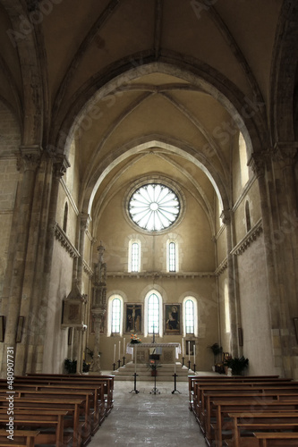 Manoppello - Abruzzo - Abbey of Santa Maria d Arabona - The internal part of the church