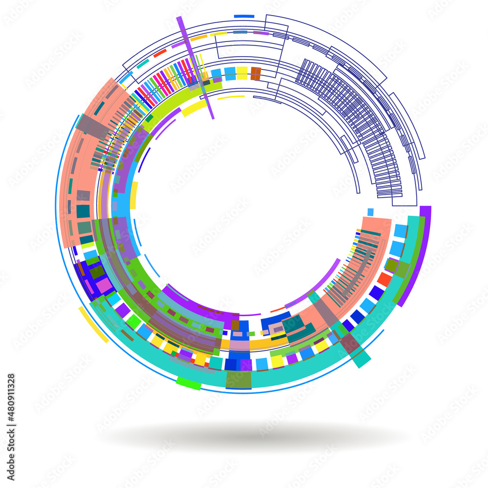 abstract background with circles abstract background with circles