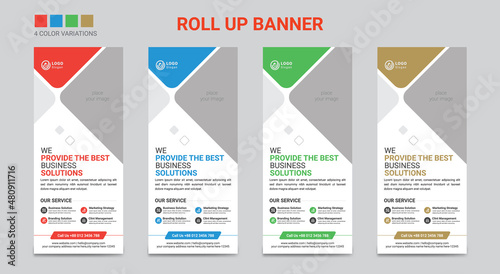 Roll Up Banner Design