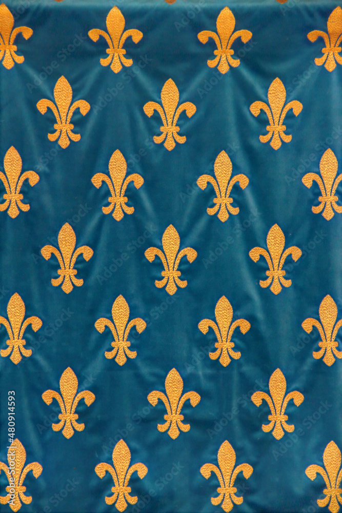 Fleur de lys symbole du roi de France en monarchie Stock Photo Adobe Stock