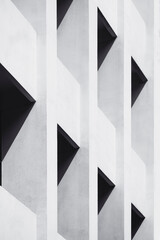 Architecture details Concrete wall pattern Geometric Abstract Background 