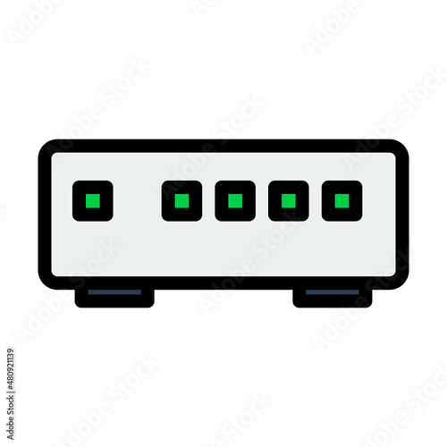 Ethernet Switch Icon