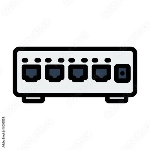 Ethernet Switch Icon