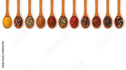 Fototapeta Naklejka Na Ścianę i Meble -  spices set