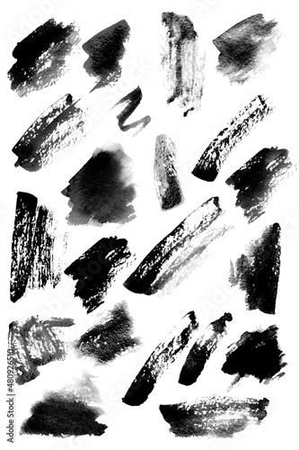 Abstract stain. To use as background. Spots for text and design. Hand draw.
