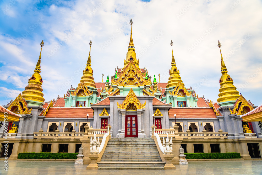 PhakdeePrakad Pagoda in Thailand