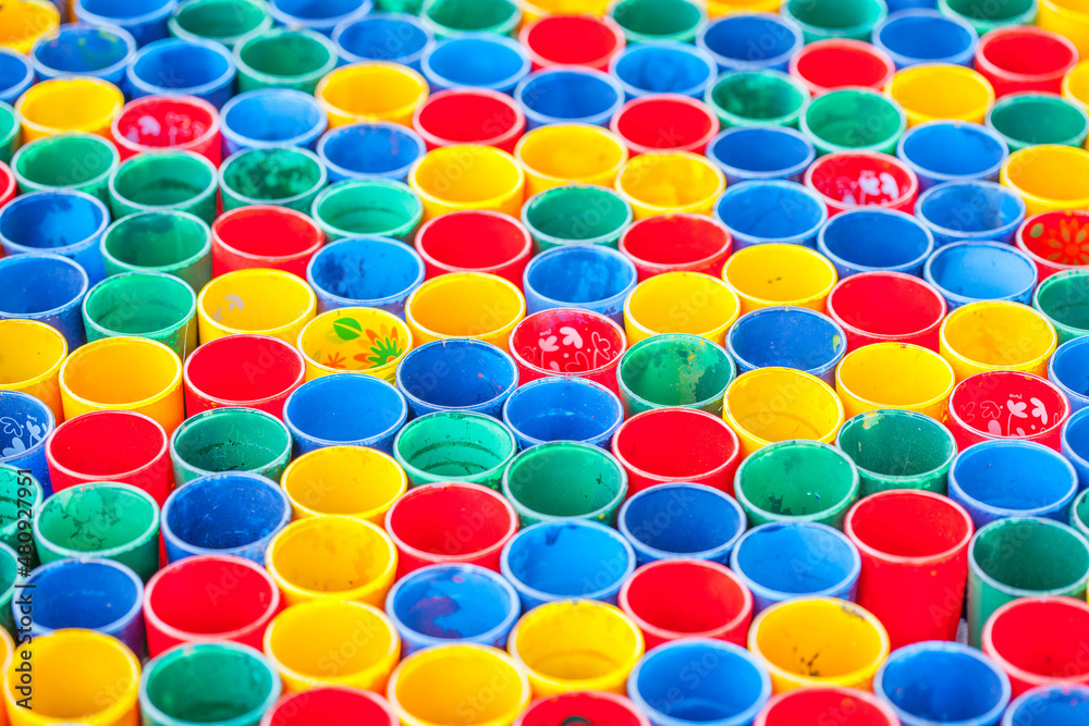 Colourful Palette Background Colourful Palette Background
