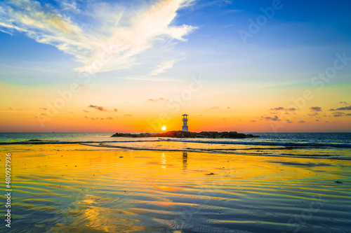 Khao Lak lighthouse  PhangNga  Thailand.