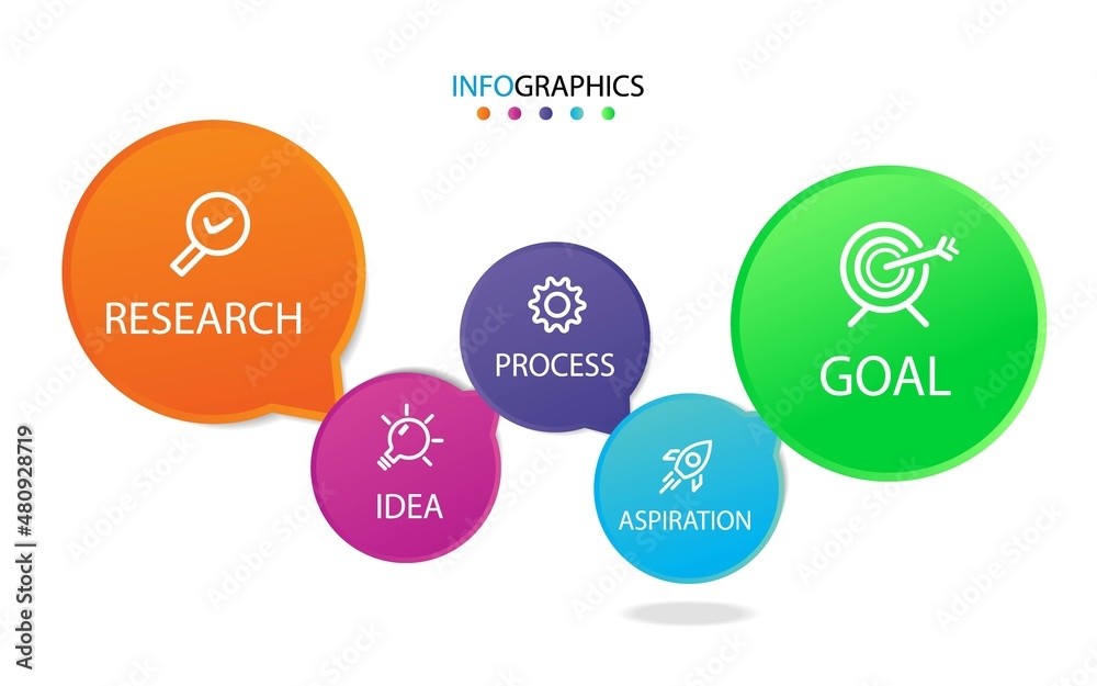 business infographics with 5 icon or step. can be used for workflow layout, diagram, annual report, web design. Business concept with 5 options, steps or processes. vector eps10 business infographics with 5 icon or step. can be used for workflow layout, diagram, annual report, web design. Business concept with 5 options, steps or processes. vector eps10