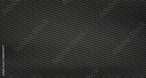 Texture black carbon fiber. Kevlar surface pattern.