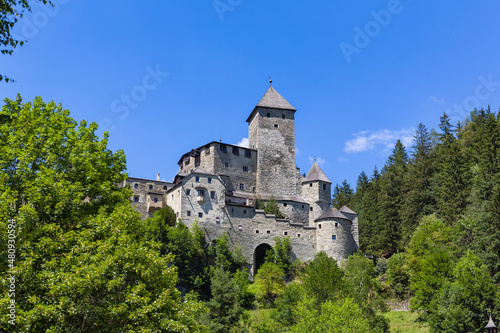 Wonderful view of Tures Castle in South Tyrol photo