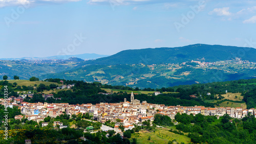 Foto Landscape in Molise near Macchiagodena and Frosolone