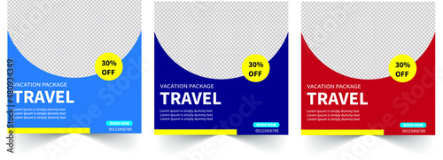 Travel Agent Banner/ Air Ticket Promotion photo
