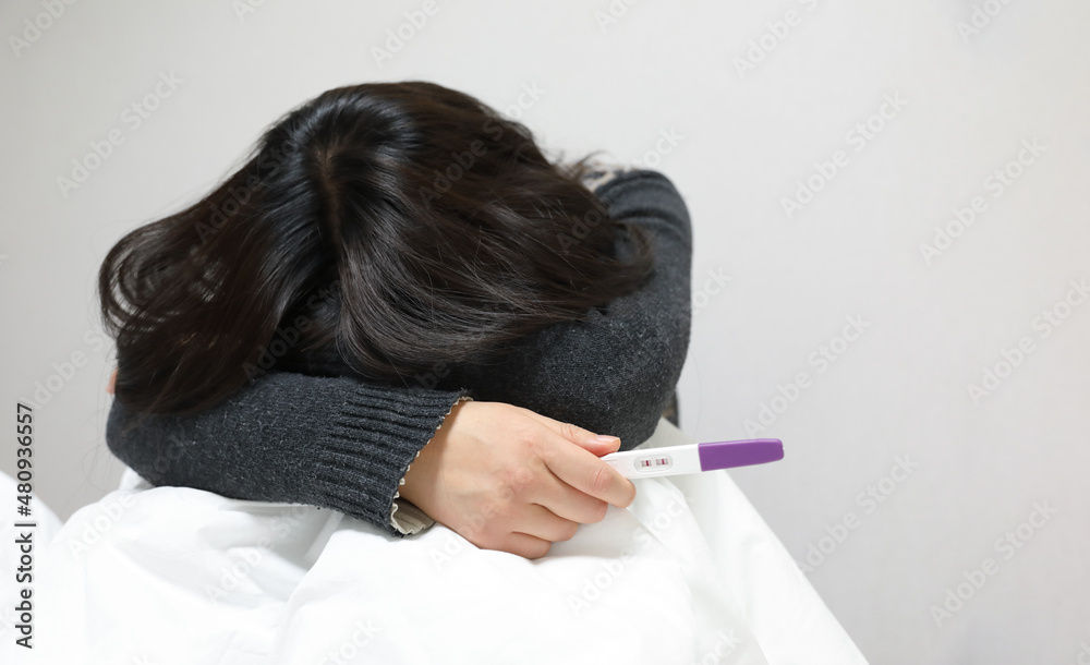 Single mother checked pregnancy test kit and is desperate. Single mother checked pregnancy test kit and is desperate.