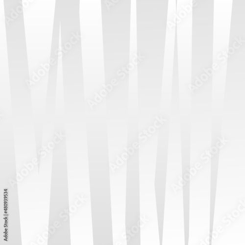 Abstract white and gray gradient background. Modern minimalist design. Vector illustration with simple shapes like circle  square  rectangle. Monochrome light 3d futuristic design