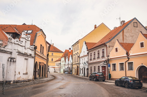 Old town of Trebon, Czech Republic