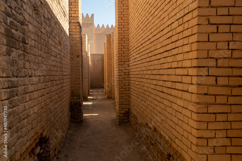 Architecture of the ancient city of Babylon, Iraq
