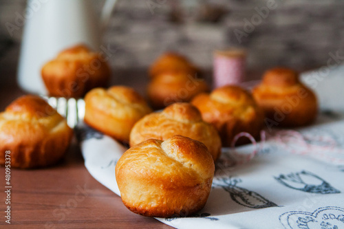 True french brioche bread rich butter.