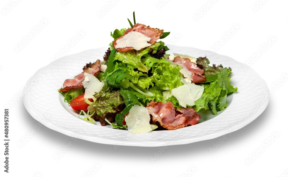 Fresh Healthy salad with meat Fresh Healthy salad with meat