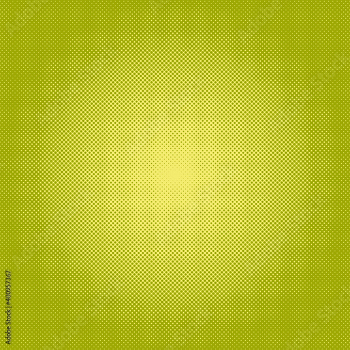Green halftone dots background. Vector marketing backdrop.
