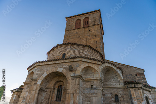 The Saint-Just de Valcabrère basilica is a Romanesque building from the 11th and 12th centuries, in Valcabrère, Haute Garonne, Occitanie, France