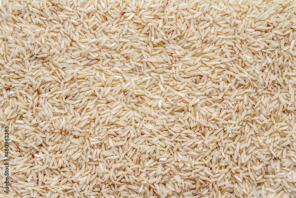 Organic raw rice texture can be use as background Organic raw rice texture can be use as background