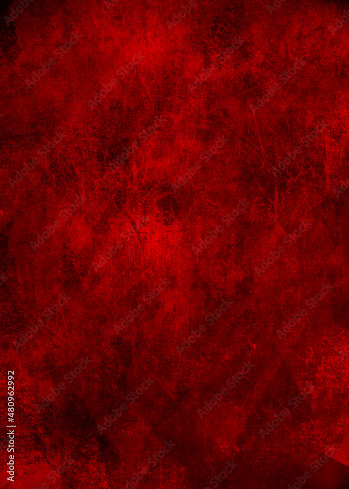 Obraz premium concrete texture abstract background with red paint