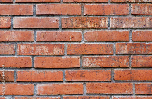Old and vintage brick wall texture background