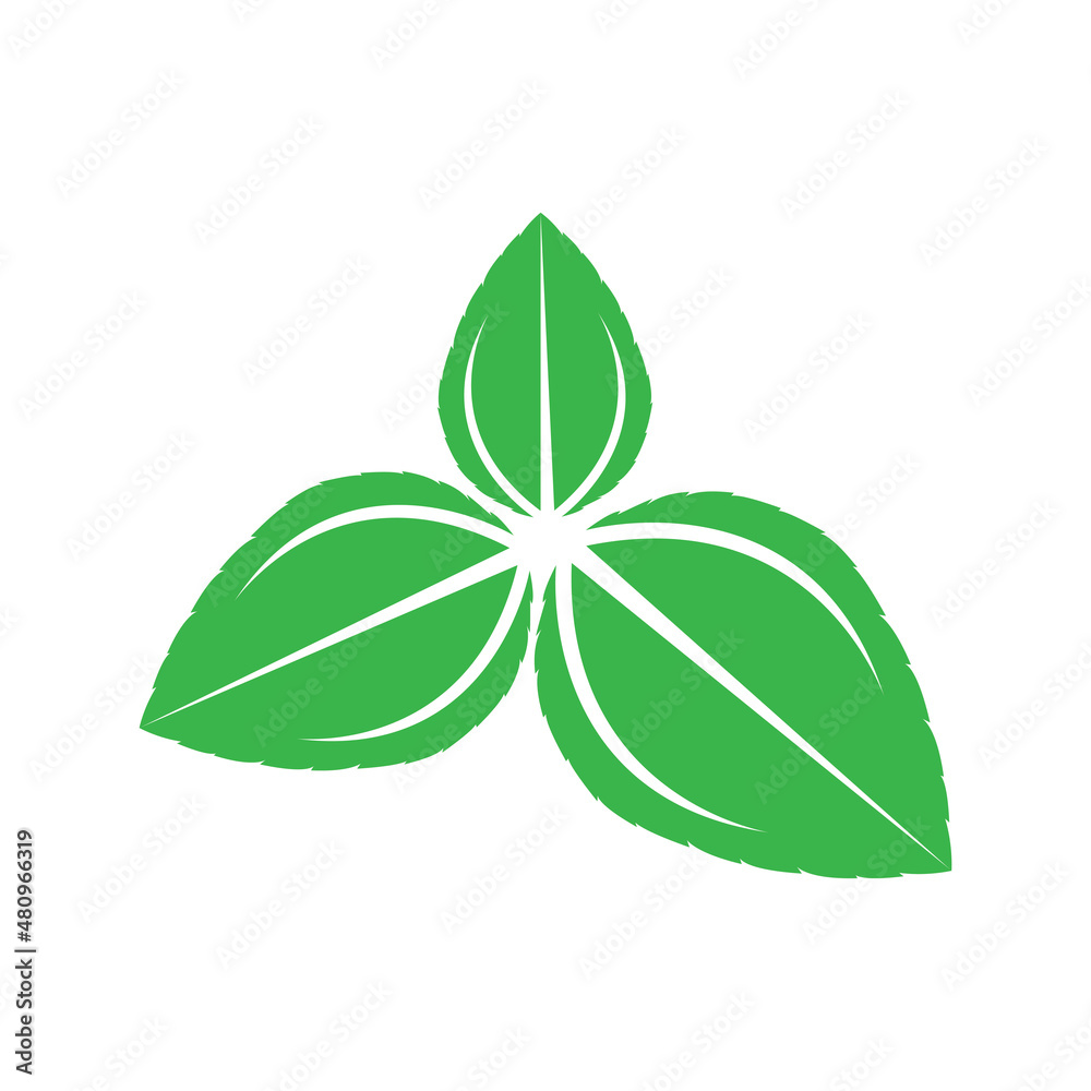 leaf logo icon vector design template