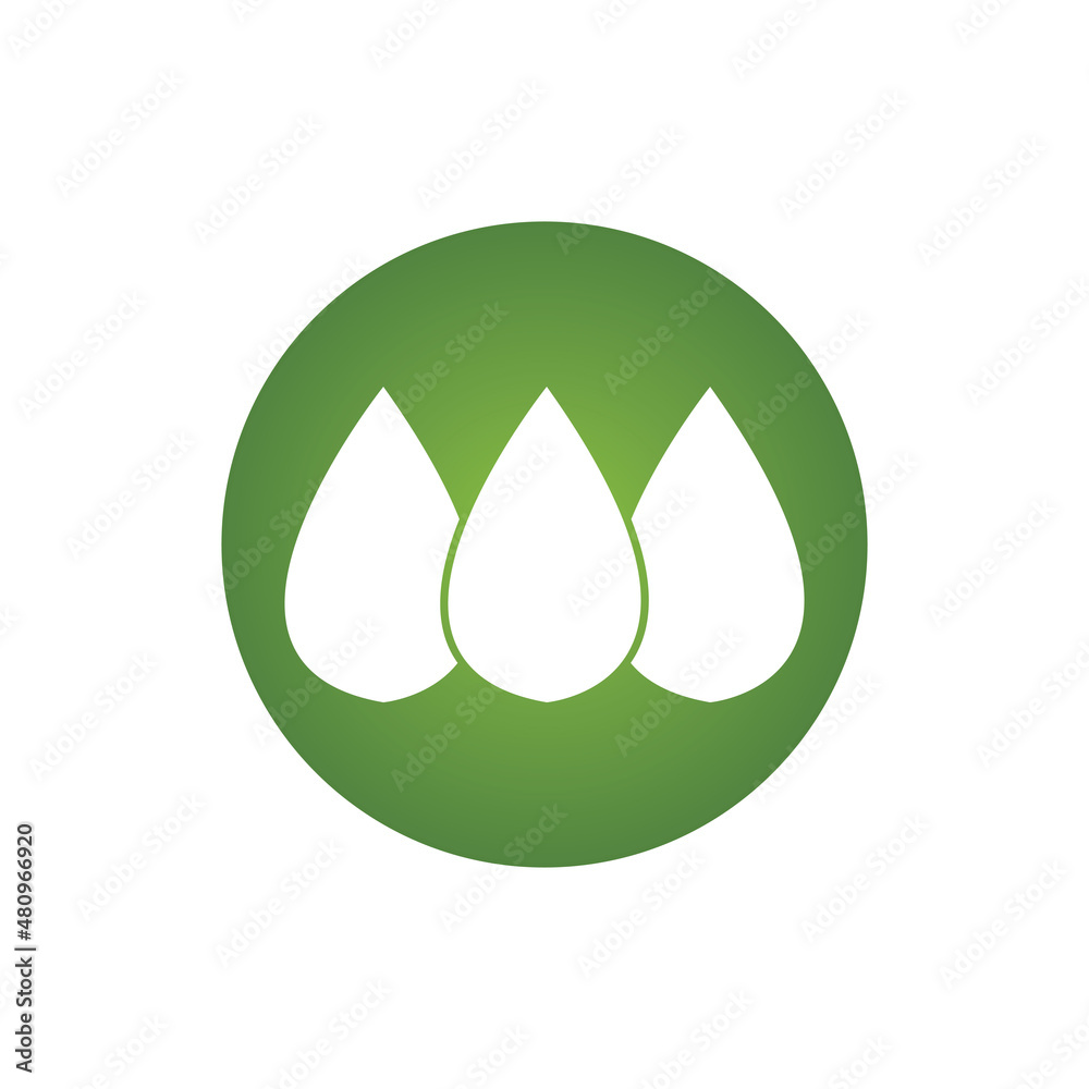 leaf logo icon vector design template leaf logo icon vector design template
