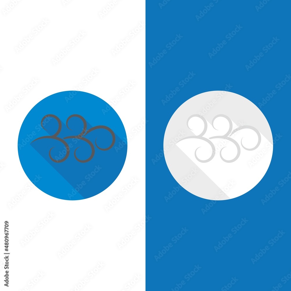 Obraz premium Wind icon vector illustration design