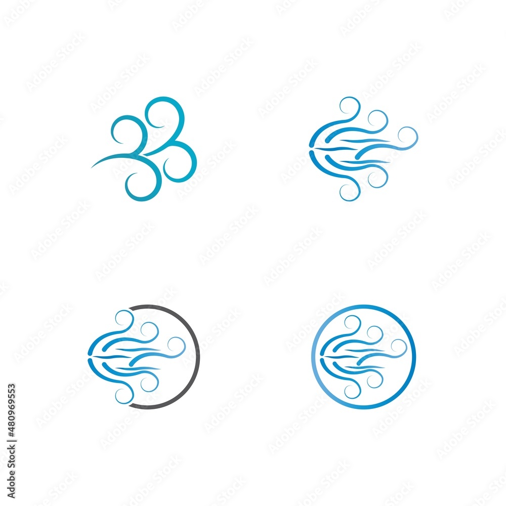 Wind icon vector illustration design