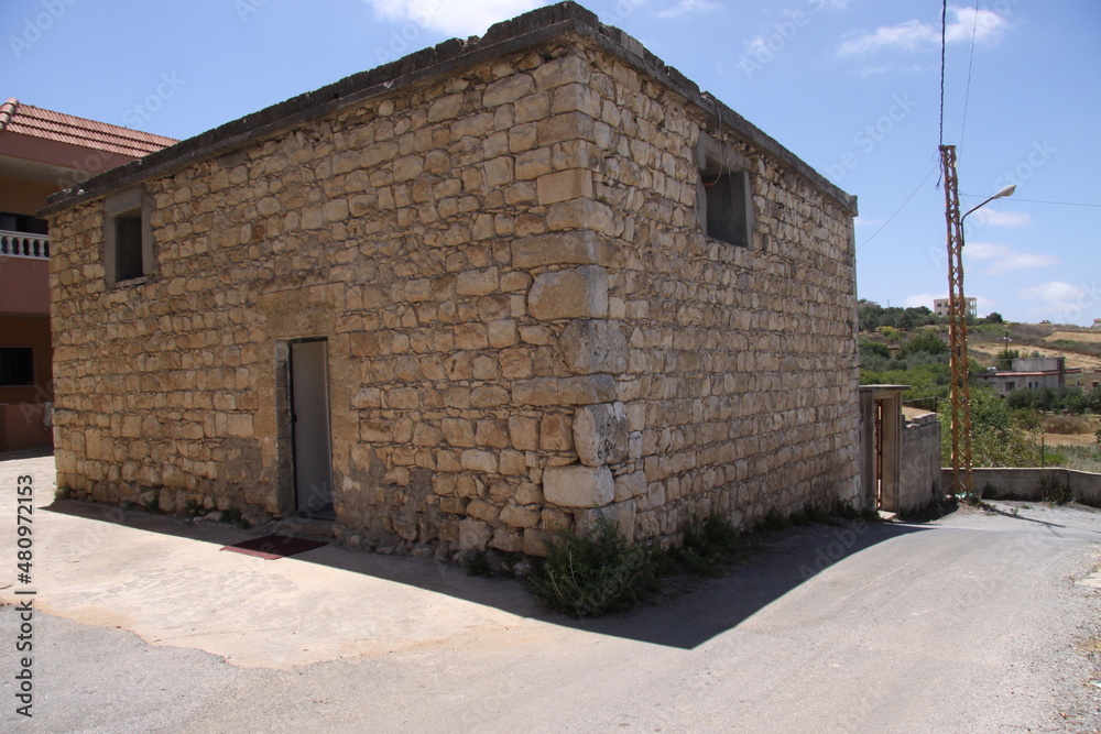 old stone house