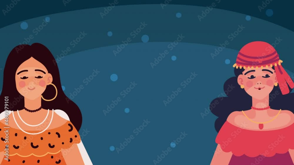 two witch fortune telling characters two witch fortune telling characters