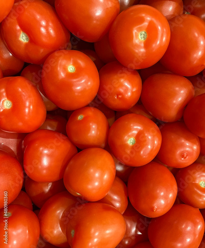 Background of fresh red tomato 