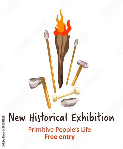 New historical exhibition primitive people culture